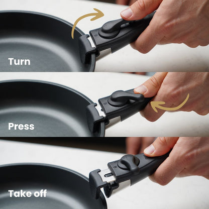 Additional removable handle - 1 piece | CookingTotem®